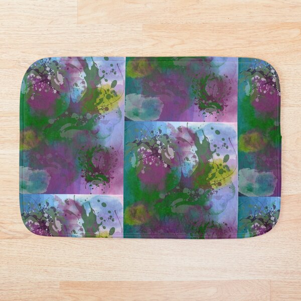 Abstract Art Design Bath Mat
