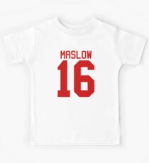 James Maslow jersey - red text Kids Tee