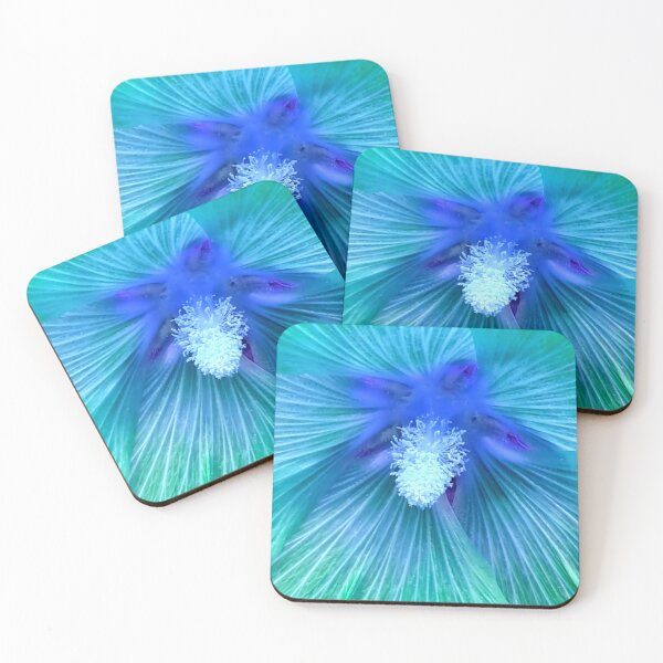 Artikelvorschau, Aqua Stockrose entworfen und verkauft von AlternativeHue.