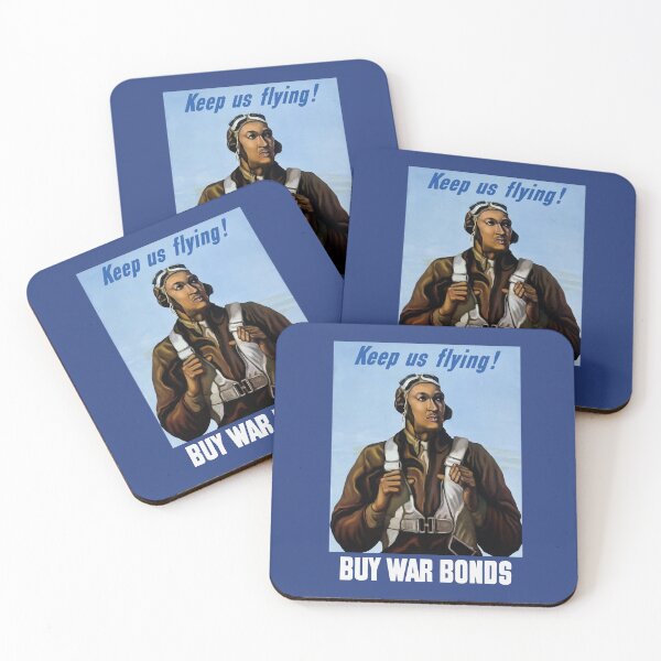 Item preview, Tuskegee Airmen - Keep Us Flying - WW2 designed and sold by warishellstore.
