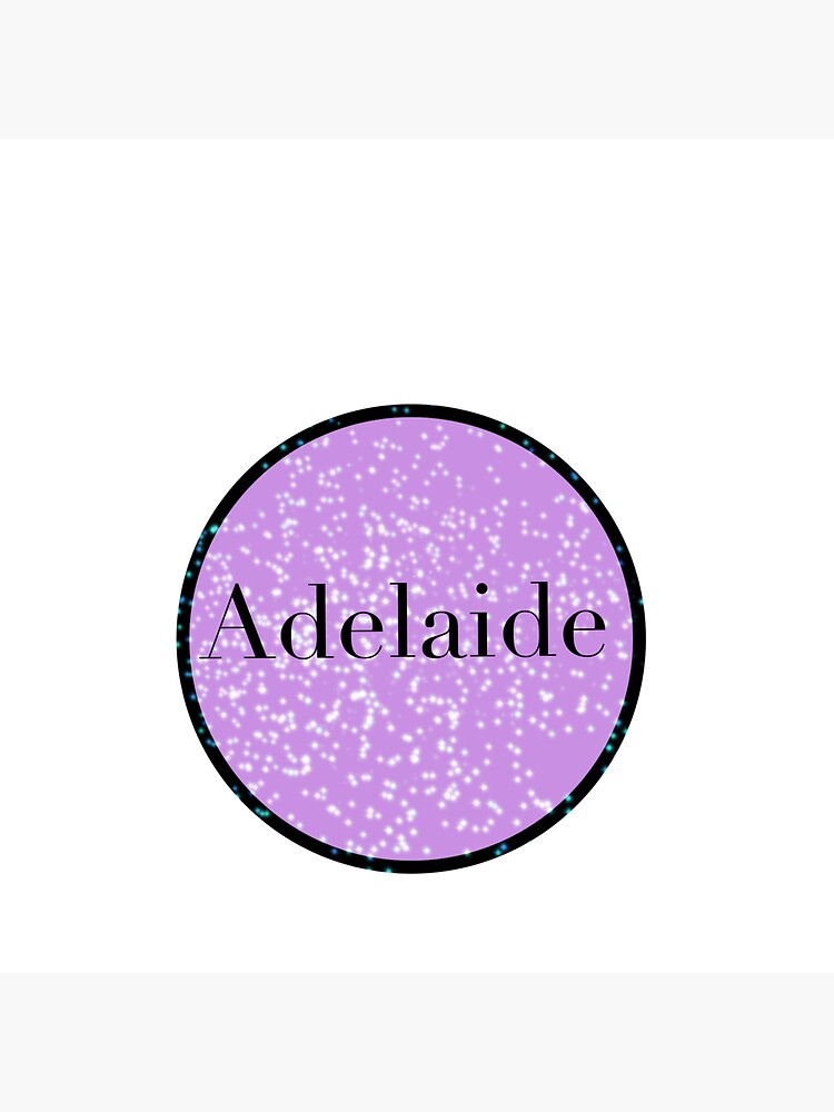 "Adelaide " Sticker by ArtLover178 Redbubble