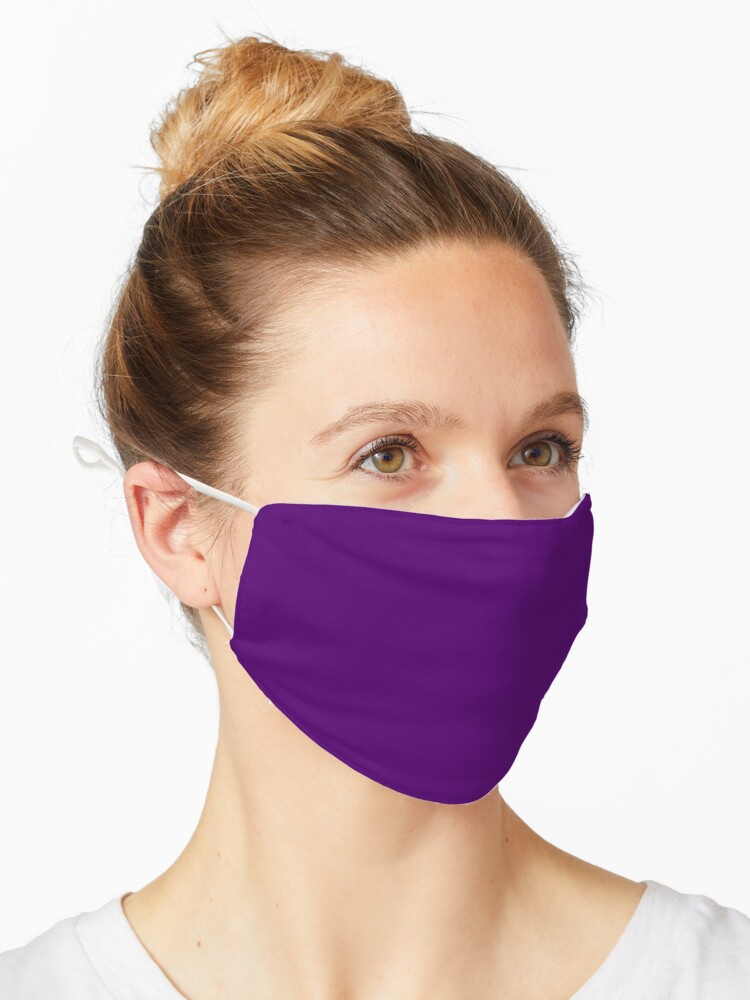 deep purple face mask