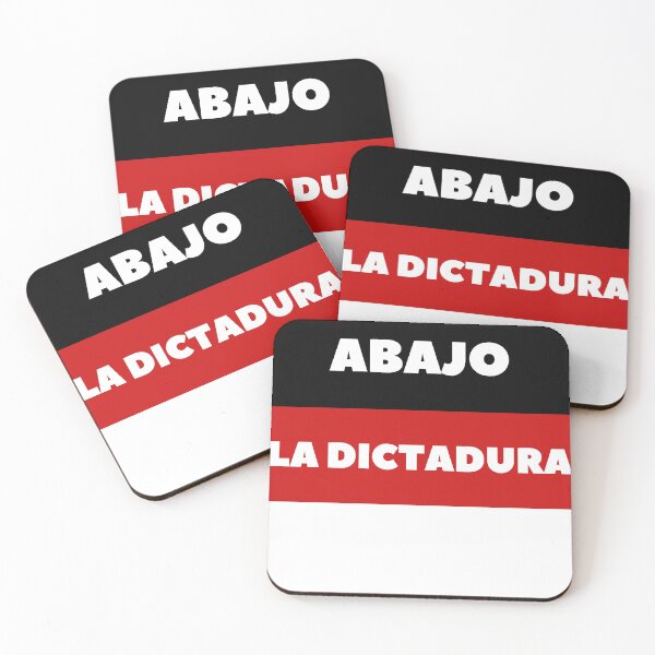 Item preview, Abajo la dictadura Cuba designed and sold by Rustic Valley Studio.
