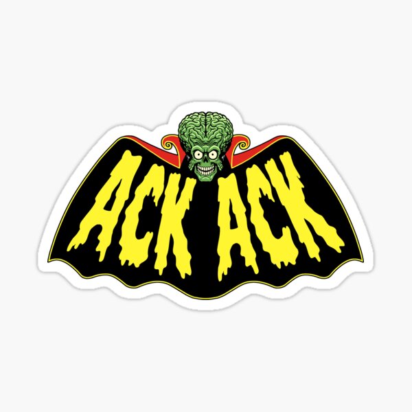 ACK ACK! Sticker