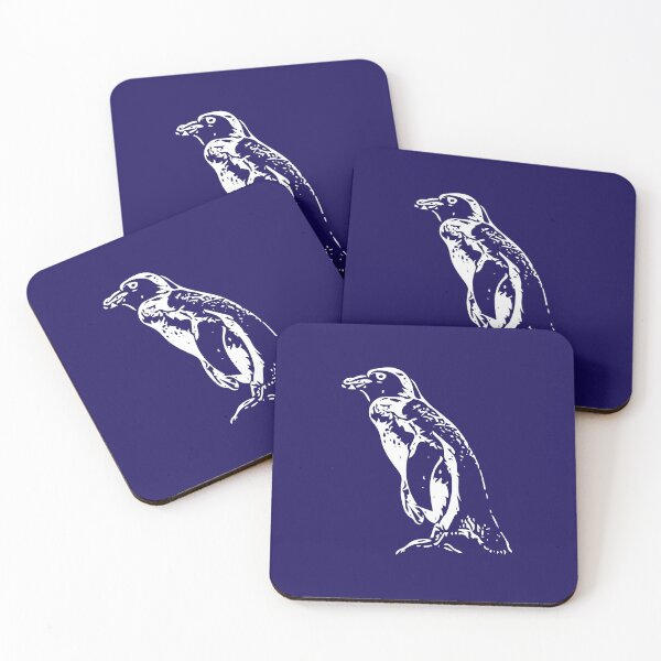 Item preview, African Penguin White Print  designed and sold by designsasstultd.