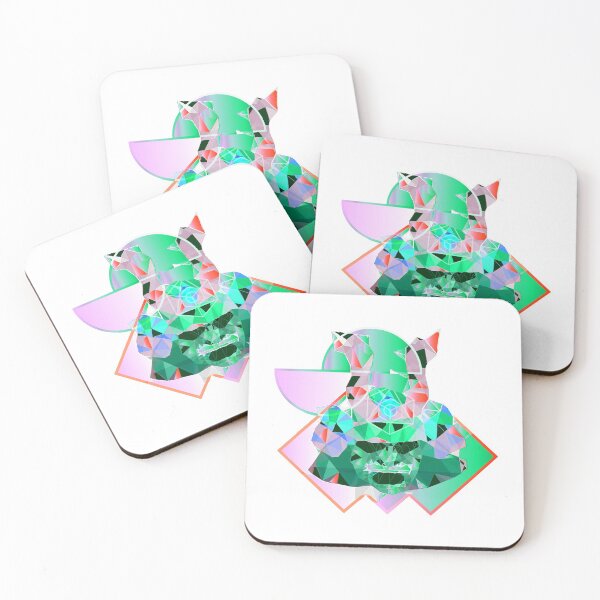 Item preview, Abstract Geo Samurai(emerald) designed and sold by DesignBros.