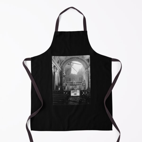 Item preview, Soldier In Bombed Out Church - Italy - 1944 designed and sold by warishellstore.