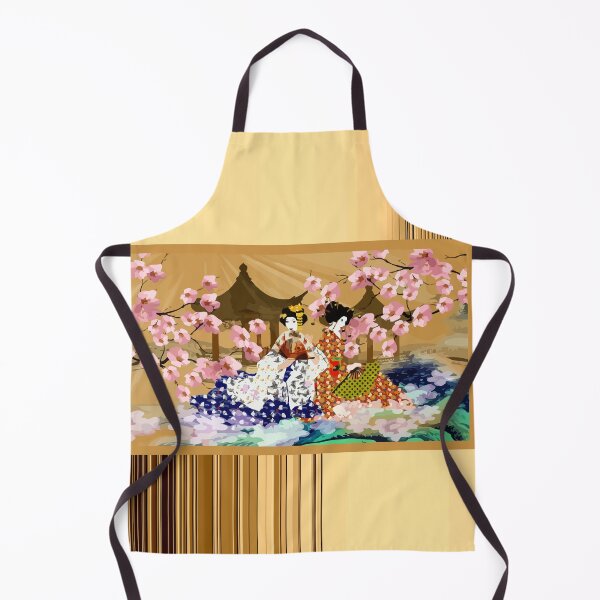 Item preview, Geishas under cherry blossoms designed and sold by harietteh.