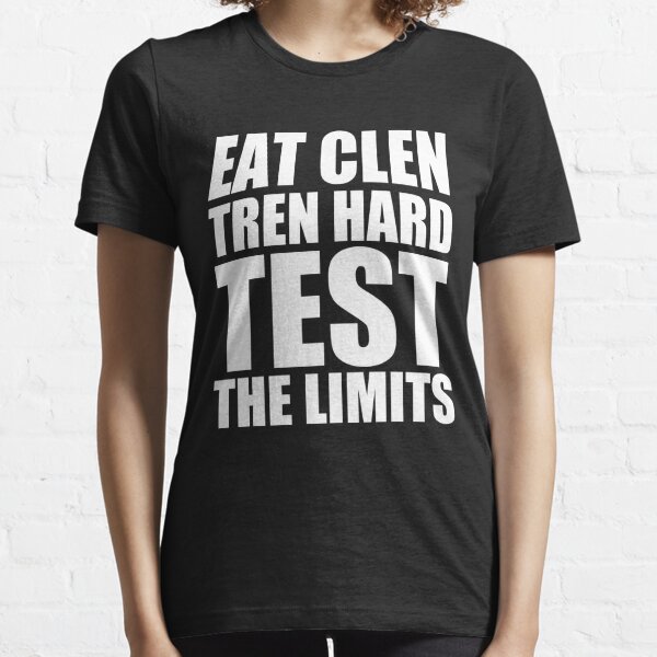 Eat Clen Tren Hard Gift Idea for a Gym lover' Men's T-Shirt