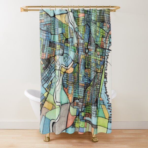 Philadelphia, PA Shower Curtain