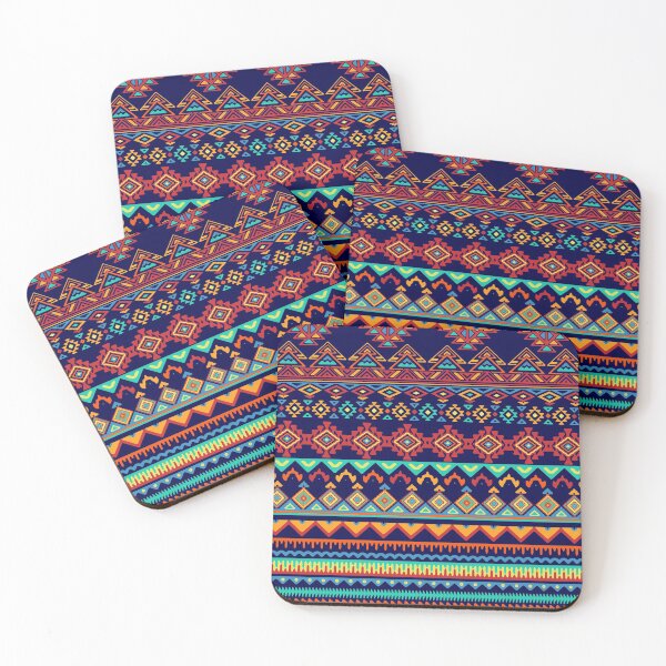 Item preview, Mayan Aztec Indian Tribal Ethnic Pattern designed and sold by Vector Scout Lab.