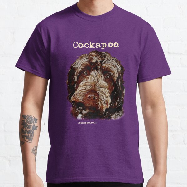 Chocolate Brown Cockapoo Dog Classic T-Shirt