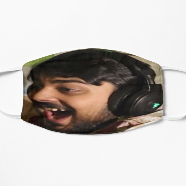 Mutahar Laughing Flat Mask