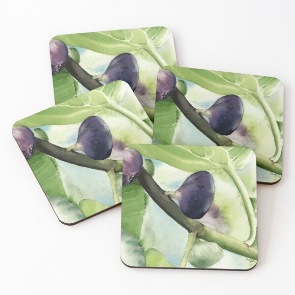 Item preview, Fig tree watercolor designed and sold by aleeshaburke.
