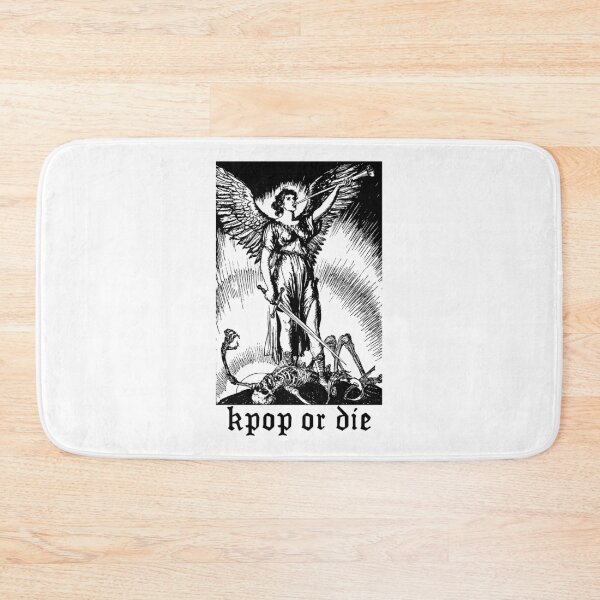 Item preview, KPOP OR DIE Gothic Angel Funny Aesthetic Meme designed and sold by SugarSaint.
