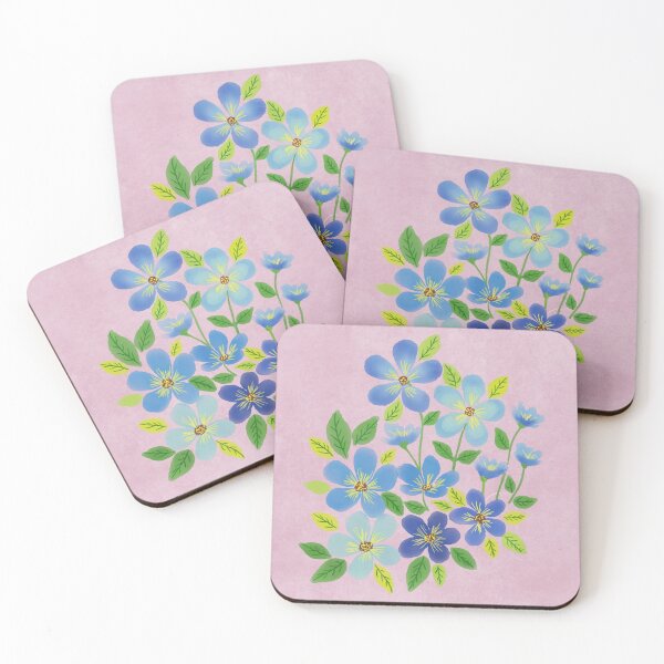 Item preview, Tender Forget Me Not Flowers designed and sold by LADYGOODMOOD.