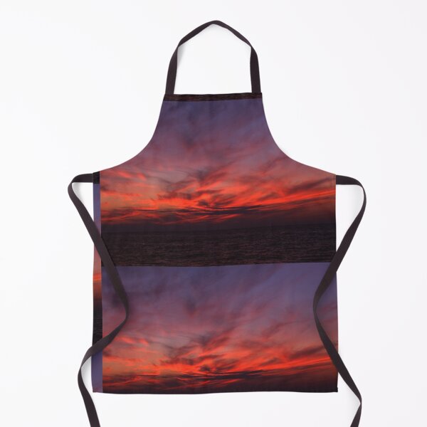 Item preview, Fiery red sunset on Lake Superior designed and sold by J Rier Photography.