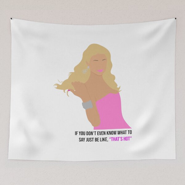 Item preview, Paris Hilton "that's hot" print quote designed and sold by niamhburke16.