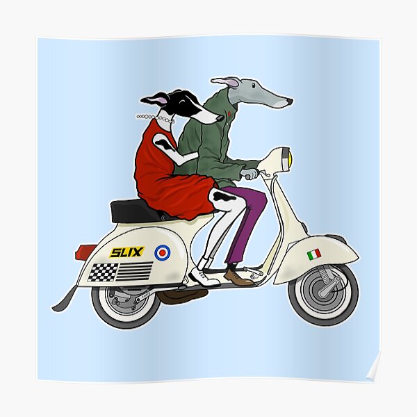 Brighton Bound Hounds Poster