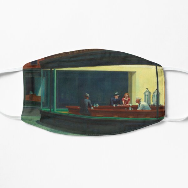 Nighthawks by Edward Hopper - 1942 Mask