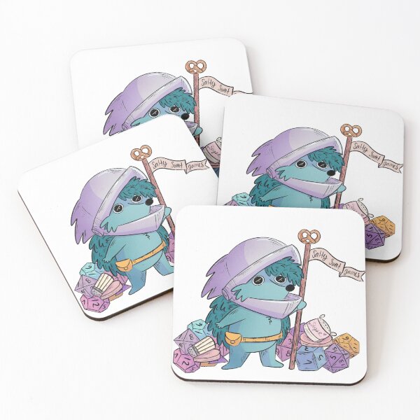 Item preview, Ser Pretzel, Defender of Dice designed and sold by SaltySweetMerch.
