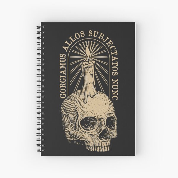 Addams Motto Spiral Notebook