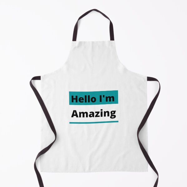 Item preview, Etiqueta de nombre "Hola, soy increíble" designed and sold by LexieLulus.