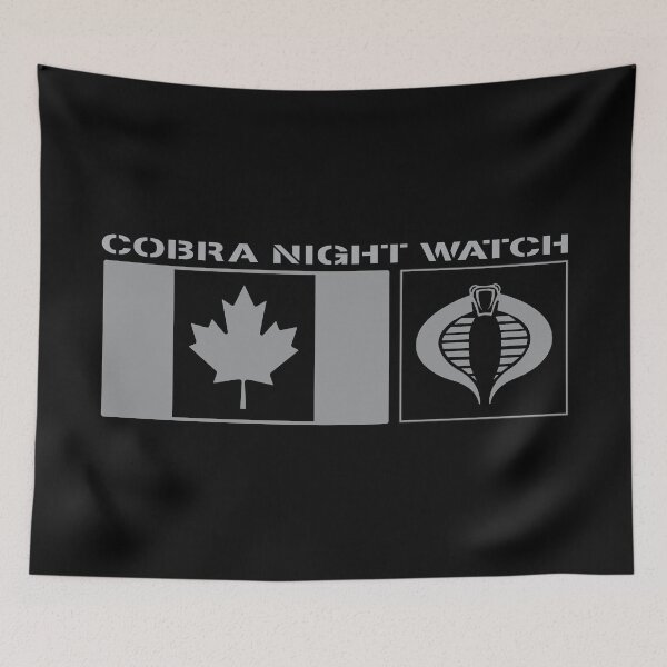 Item preview, Gi Joe Cobra Enemy Night Watch Canadian Flag designed and sold by AJ  Liber.