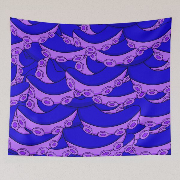 Item preview, Purple Octopus Tentacle Patterns designed and sold by palaco210.