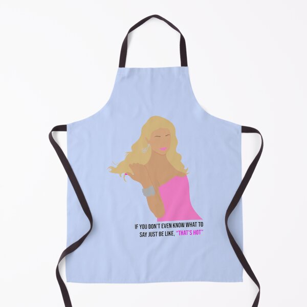 Item preview, Blue Paris Hilton "that's hot" print quote designed and sold by niamhburke16.