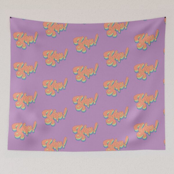 Item preview, Pastel Rainbow Yep designed and sold by grinningskull.
