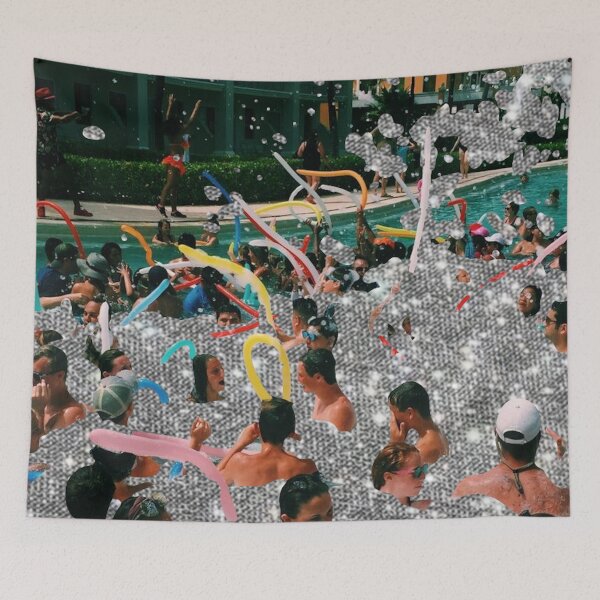 Item preview, Glitter Foam Pool Party designed and sold by ec0naway.