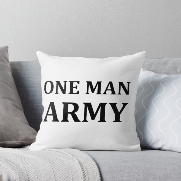 Item preview, ONE MAN ARMY BLACK designed and sold by AdeliaMvs.