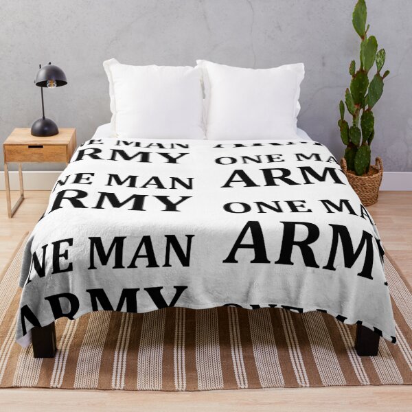 Item preview, ONE MAN ARMY BLACK designed and sold by AdeliaMvs.