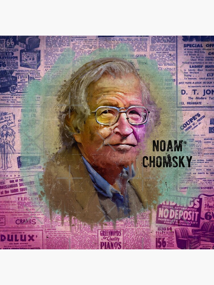 Noam Chomsky  by Chrisjeffries24