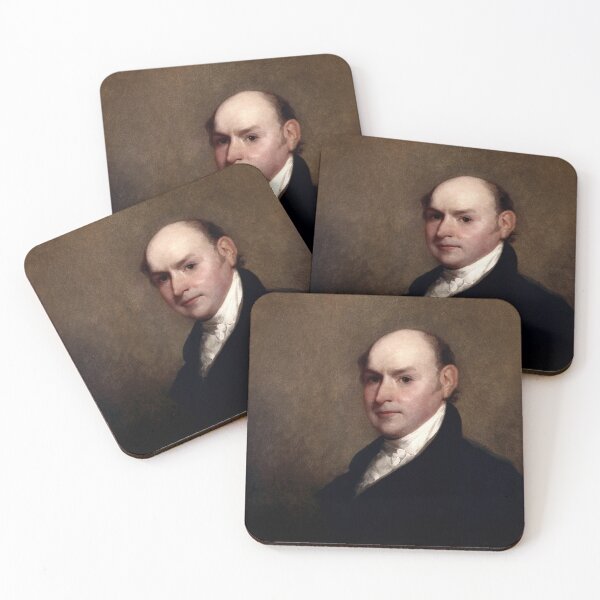Item preview, John Quincy Adams Portrait - Gilbert Stuart - 1818 designed and sold by warishellstore.