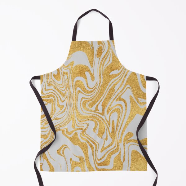 Item preview, Liquid Gold Swirls on Grey designed and sold by WisdomInspired.