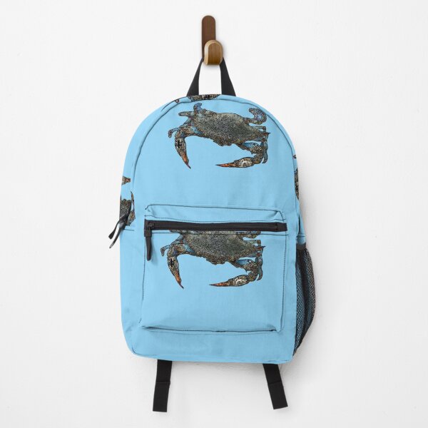 Item preview, Blue Crab Black Alternate Print designed and sold by designsasstultd.
