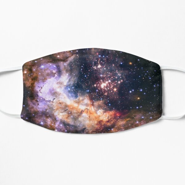 Celestial Fireworks Flat Mask