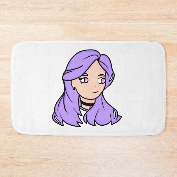 Item preview, Purple Haired Girl designed and sold by LinhlyHarwell13.