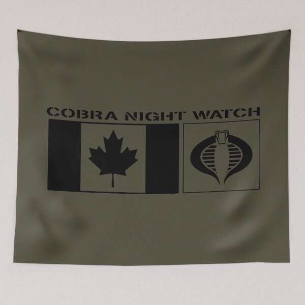 Item preview, Gi Joe Cobra Night Watch Canadian Logo designed and sold by AJ  Liber.