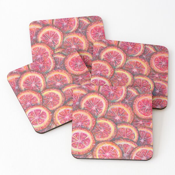 Item preview, Citrus Orange Art Pattern  designed and sold by EdenWrayArt.