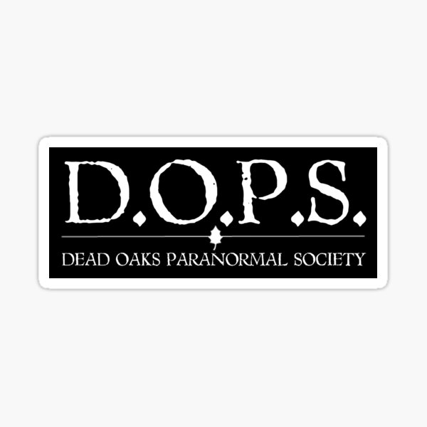DOPS Sticker