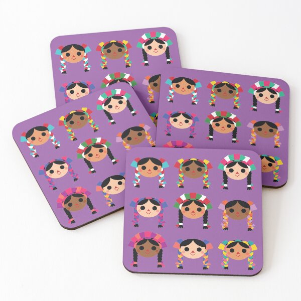 Item preview, Maria ‘Tres Sabores’- Linear Pattern (Purple) designed and sold by AIKEKARAI.