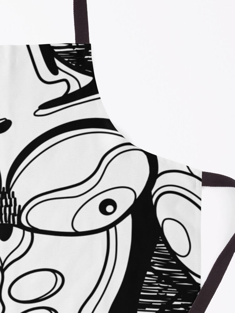 Alternate view of Abstract Body 5 Apron