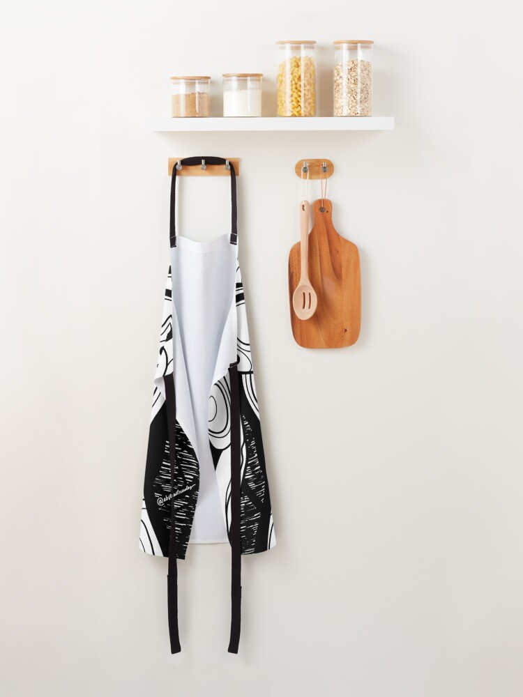 Alternate view of Abstract Body 5 Apron
