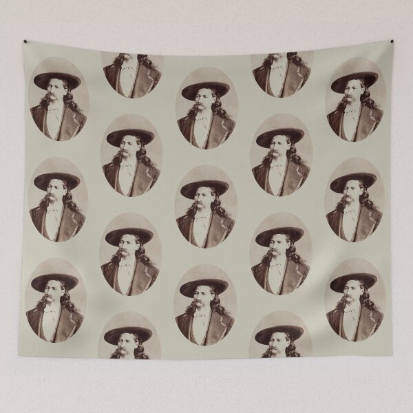 Item preview, Wild Bill Hickok Portrait - 1873 designed and sold by warishellstore.
