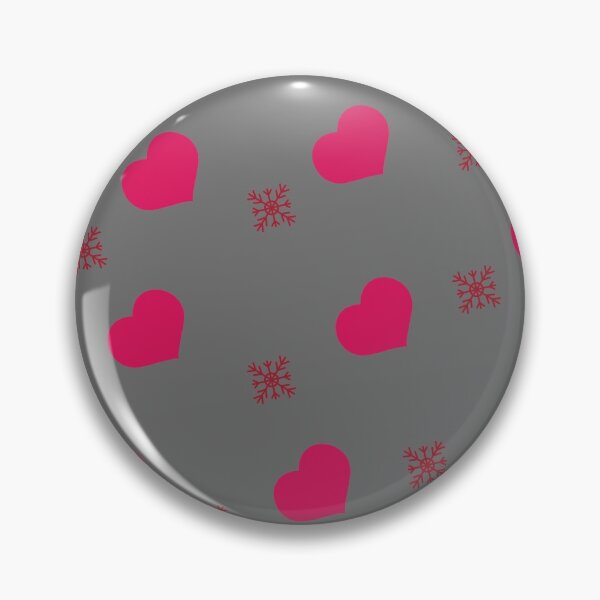 Item preview, RED Snowflakes HEARTS  designed and sold by OMdesign10.