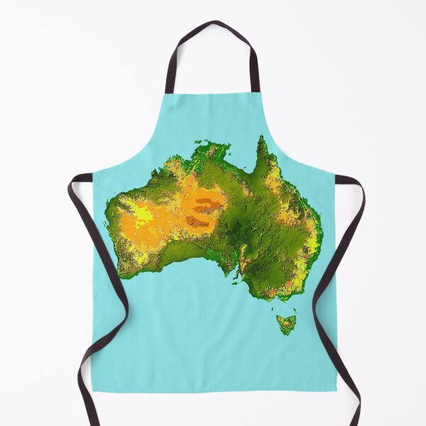 Item preview, Australia Physical Map designed and sold by Havocgirl.
