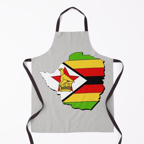 Item preview, Zimbabwe Map With Zimbabwean Flag designed and sold by Havocgirl.